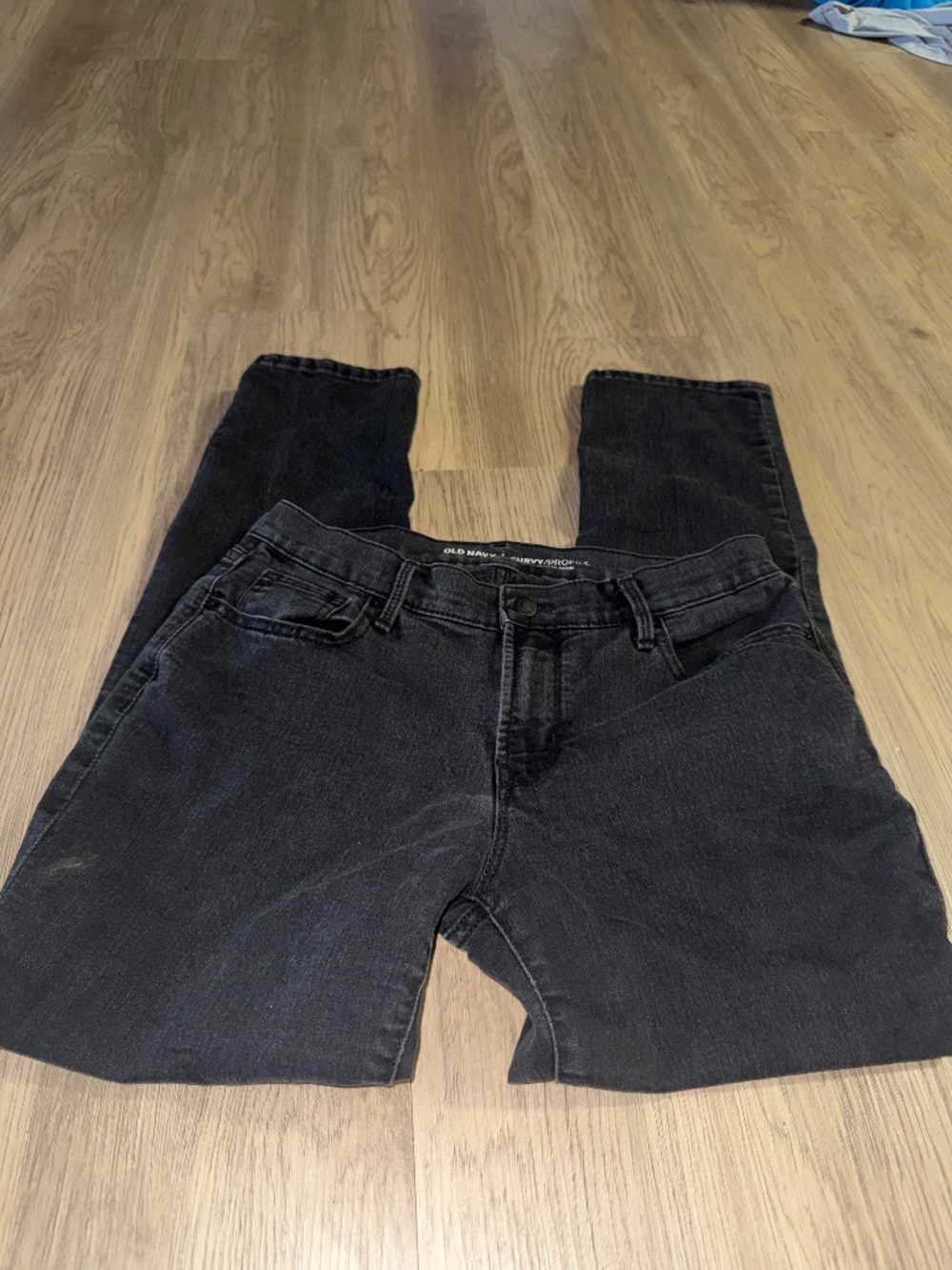 Old Navy Curvy High-Rise Skinny Jeans – Washed Black‎